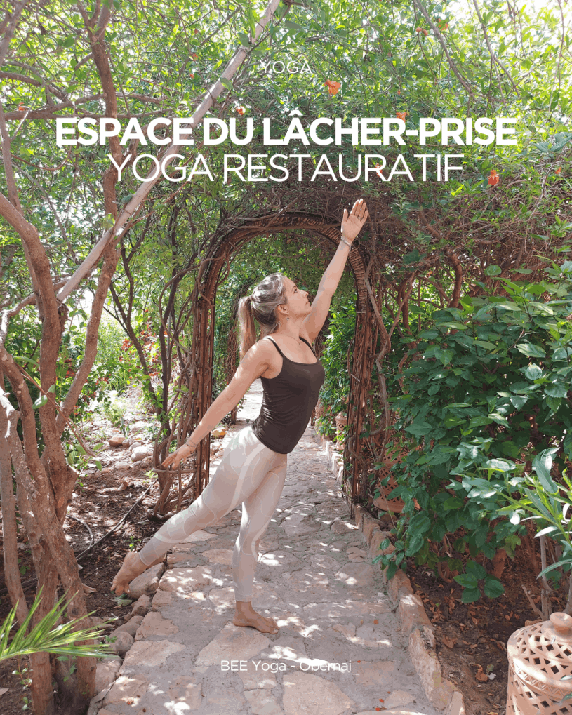 L’espace du lâcher prise | Yoga Restauratif | Bee Yoga Obernai