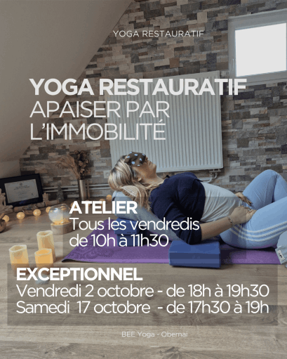 Yoga Restauratif Bee Yoga